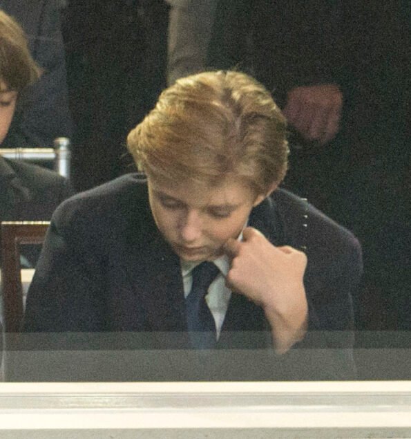 Barron Trump, hijo del presidente Donald Trump