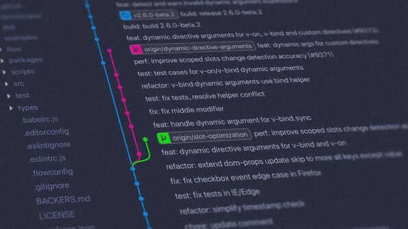Código de programación en pantalla, ilustrando el estudio sobre parches de seguridad generados por IA